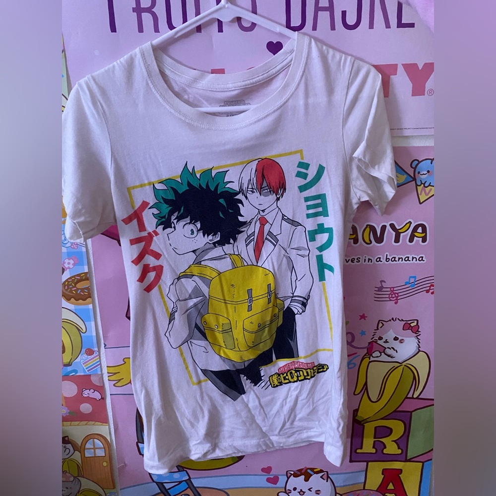 Todoroki and Deku shirt 🦎